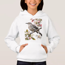 Northern Mockingbird Surrounded by Apple Blossom T Shirt