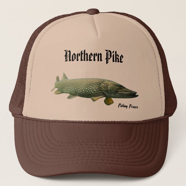 Northern Pike Hat Keps (Framsida)