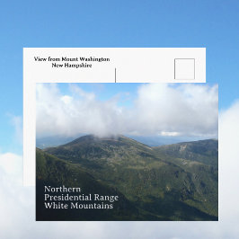 Northern Presidential Range New Hampshire Foto Vykort
