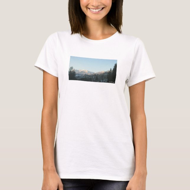 Northern Rocky Mountain Forest T Shirt (Framsida)