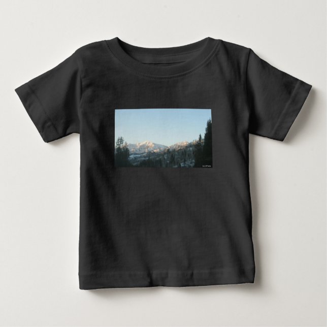 Northern Rocky Mountain Forest T Shirt (Framsida)