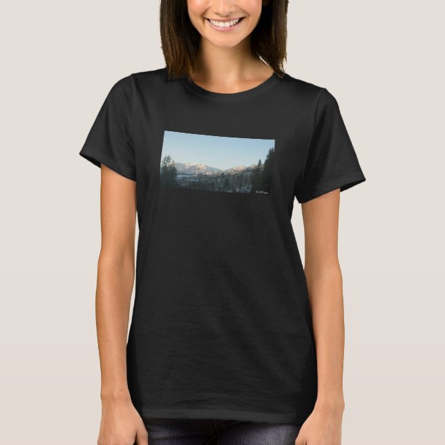 Northern Rocky Mountain Forest T Shirt (Framsida)