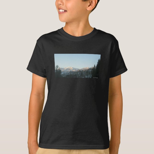 Northern Rocky Mountain Forest T Shirt (Framsida)