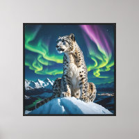 “Northern Sky Wanderer” – Snöleopardporträtt