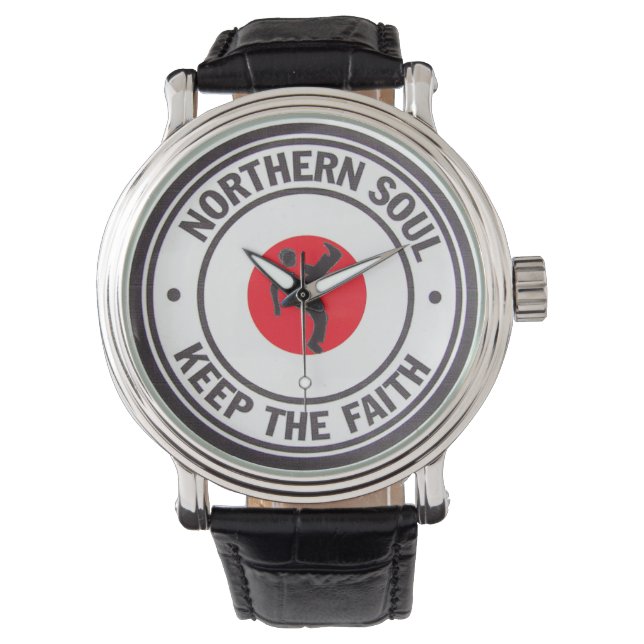Northern Soul Behålla The Faith Dancer Wristwatch Armbandsur (Framsida)