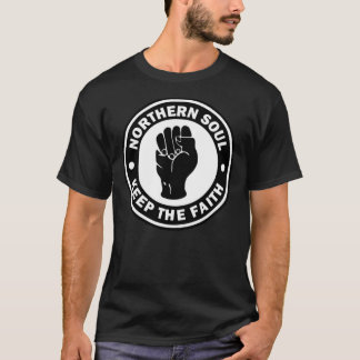 Northern Soul Behålla The Faith Logotyp Essential T Shirt