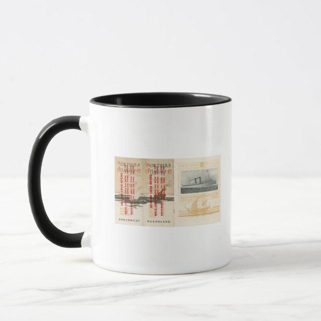 Northern Steamship Company Mugg (Vänster)
