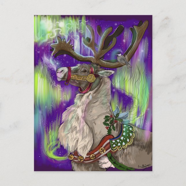 Northern Wonders PostCard Helg Vykort (Framsida)