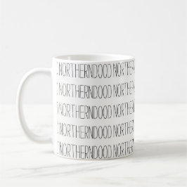 Northerndood textmugg kaffemugg