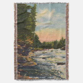 Northland Rapids - Canada Throw Blanket Filt