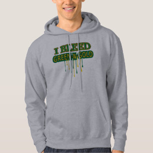 Northmont blöder jag grönt n-guld sweatshirt