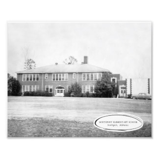 Northport Elementary omkring 1956 Fototryck