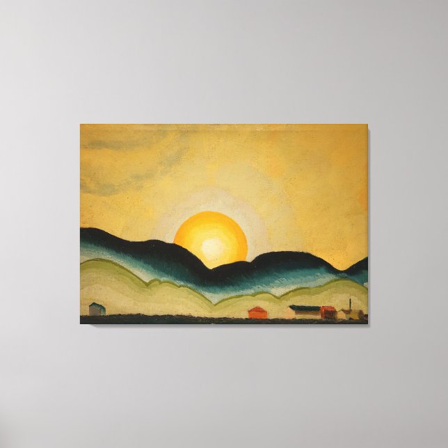 Northport Harbour (1929) Arthur Dove Canvastryck (Framsida)