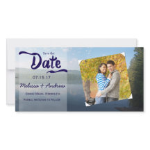 Northren Skogen Bröllop spara datum