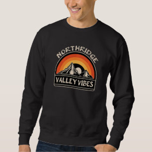 Northridge San Fernando Valley Vibes Kalifornien L Lång Ärmad Tröja