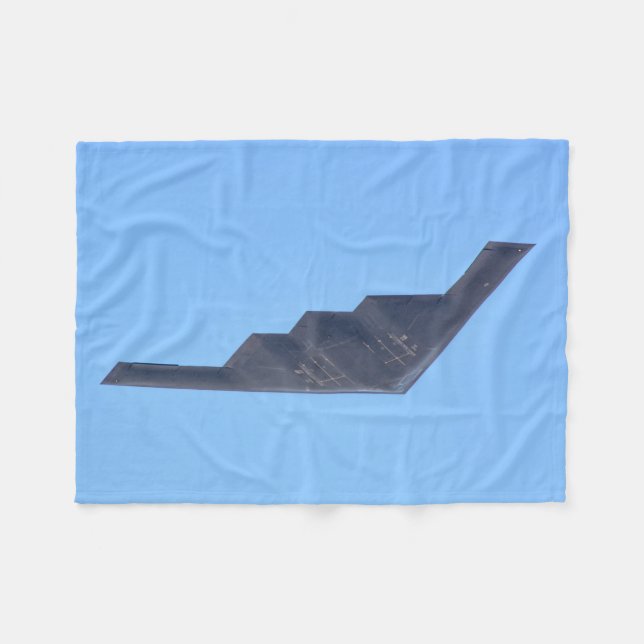 Northrop Grumman B-2 Spirit Fleece Blanket (Framsidan (Horisontell))