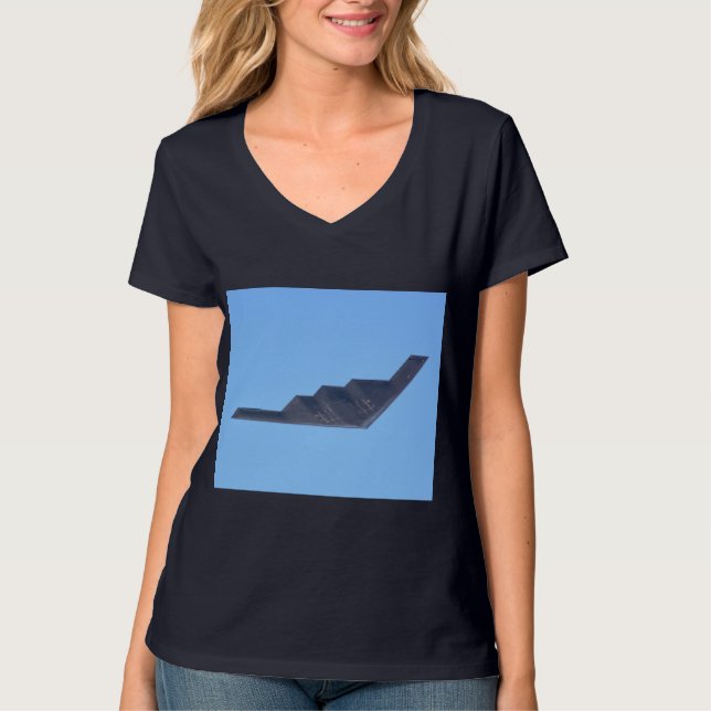 Northrop Grumman B-2 Spirit T Shirt (Framsida)