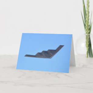 Northrop Grumman B-2-sprithälsningskort Kort