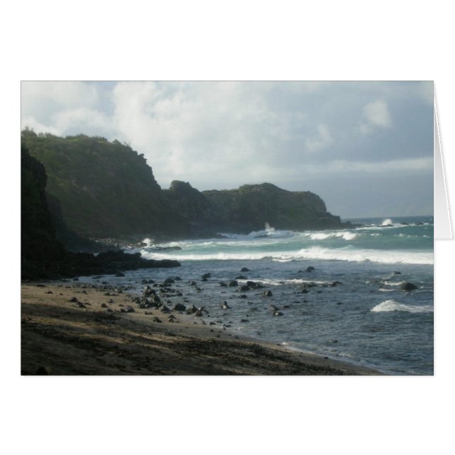 Northshore Maui Card Hälsningskort (Framsidan Horizontal)