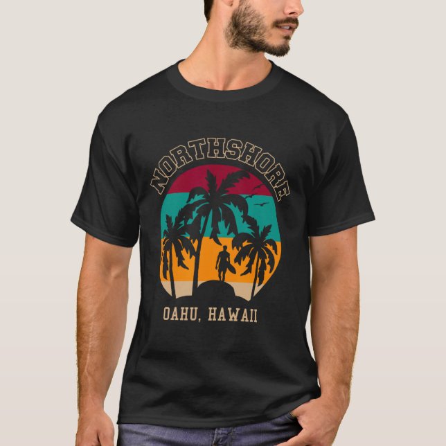 Northshore Oahu Hawaii1 T Shirt (Framsida)