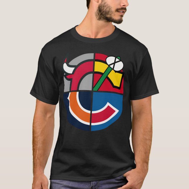 Northside Chicago C T Shirt (Framsida)