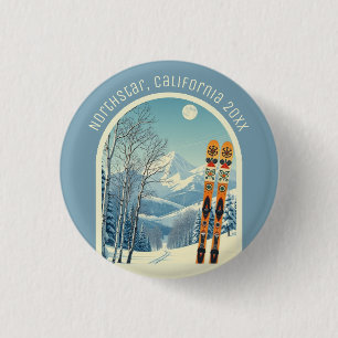 Northstar California skidområde souvenir Knapp