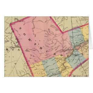 Northumberland Co, NB Hälsningskort