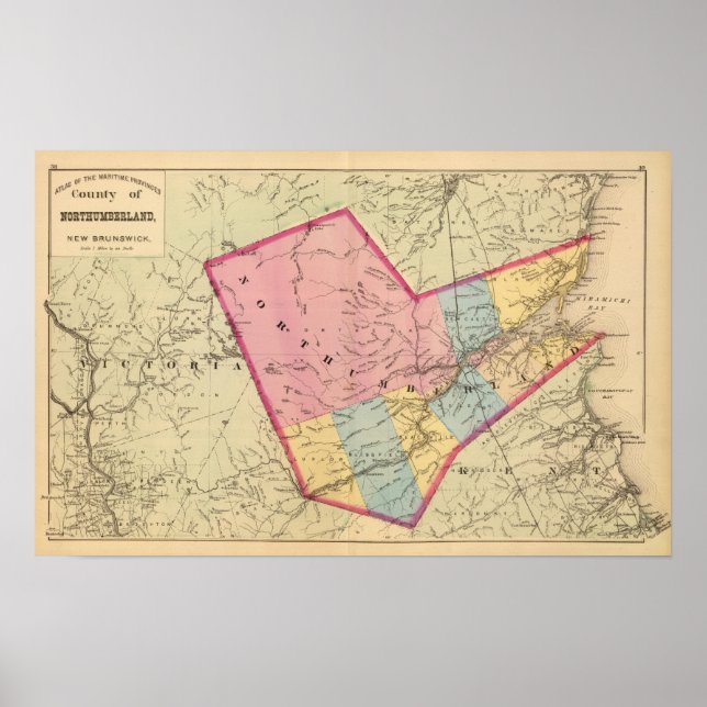 Northumberland Co, NB Poster (Framsidan)