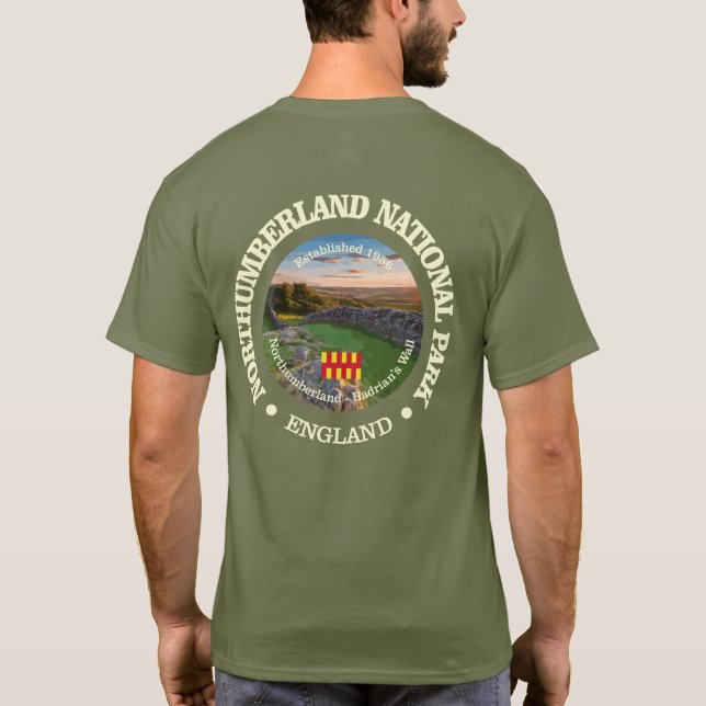 Northumberland National Park, England. T Shirt (Baksida)