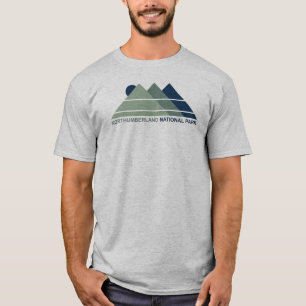 Northumberland National Park Mountain Sun T Shirt