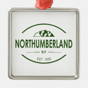 Northumberlands nationalpark julgransprydnad metall