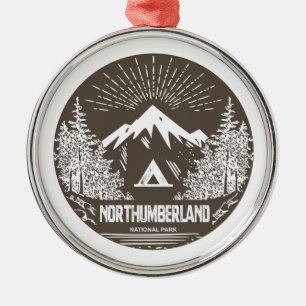 Northumberlands nationalpark julgransprydnad metall