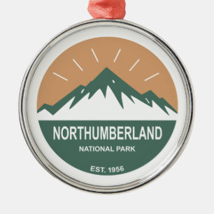 Northumberlands nationalpark julgransprydnad metall