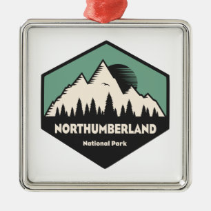 Northumberlands nationalpark julgransprydnad metall