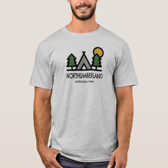 Northumberlands nationalpark t shirt (Framsida)