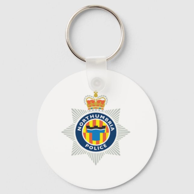 Northumbria Police Souvenir Nyckelring (Framsida)