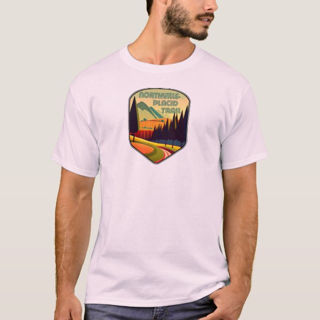 Northville-Placid Trail Färg T Shirt (Framsida)