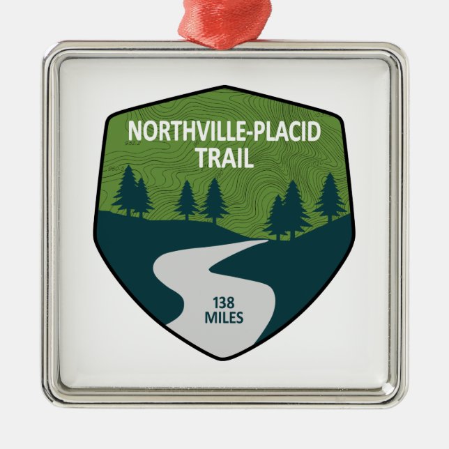 Northville-Placid Trail Julgransprydnad Metall (Framsidan)