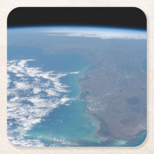 Northward Florida-Peninsulan. Underlägg Papper Kvadrat