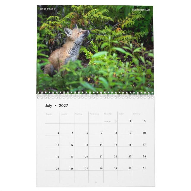 Northwest BC 12 Månadskalender Kalender (Jul 2027)