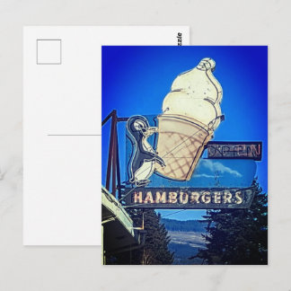 Northwest Neon postcard Vykort