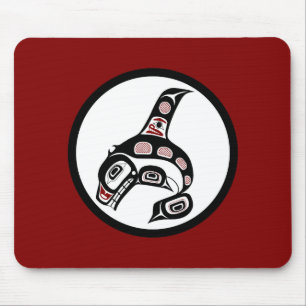 Northwest Pacific kusten Haida art Killer val Musmatta