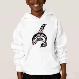 Northwest Pacific kusten Haida art Killer val T Shirt