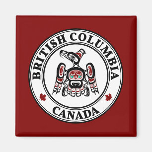 Northwest StillahavskustenKaigani Thunderbird BC Magnet