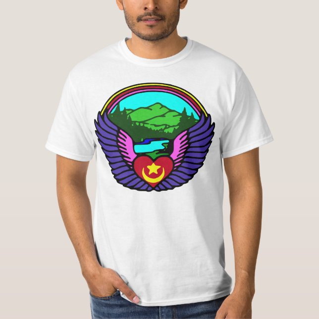 Northwest Sufi lägermanar t-skjorta Tee Shirt (Framsida)