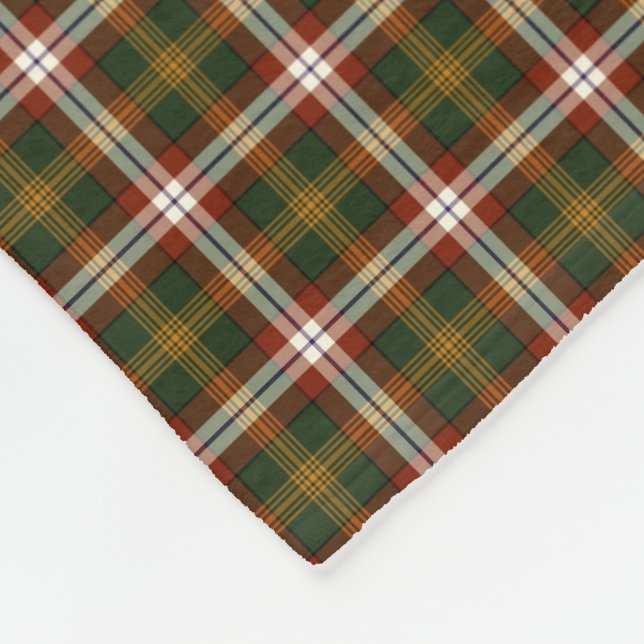 Northwest Territories Kanada Tartan Fleecefilt (Hörn)