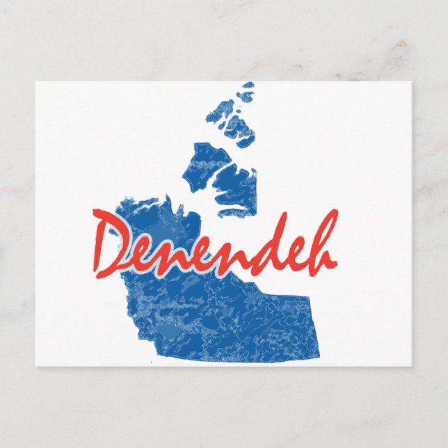 Northwest Territories Vykort (Framsida)