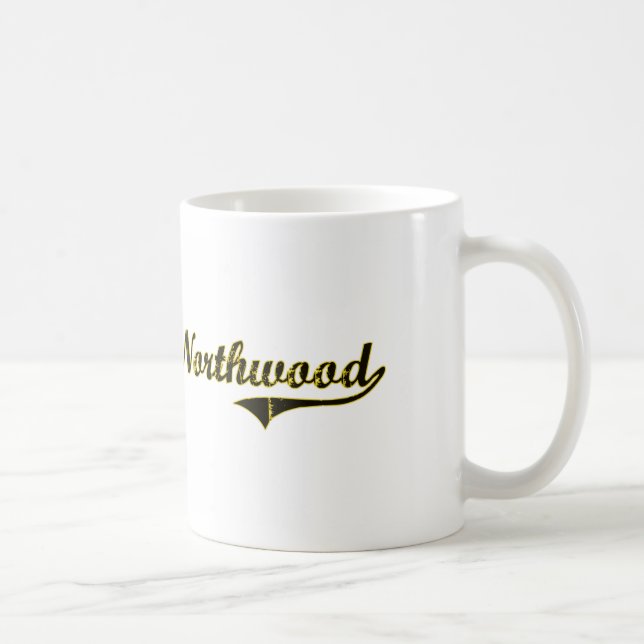 Northwood Iowa klassikerdesign Kaffemugg (Höger)