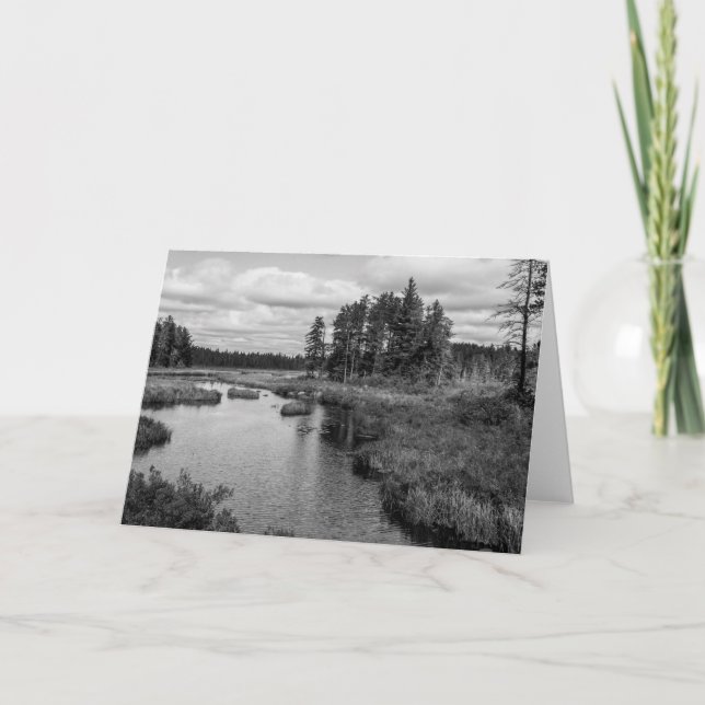 Northwoods kort för sjöhälsning (Framsida)