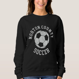 Norton County Fotboll Retro Distressed 90-talet Vi T Shirt